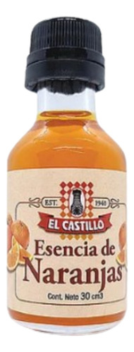 Esencia De Naranja 30 Ml El Castillo