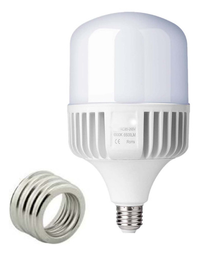 Bombillo Led Alta Potencia Luz Blanca Industrial 70w E40 E27