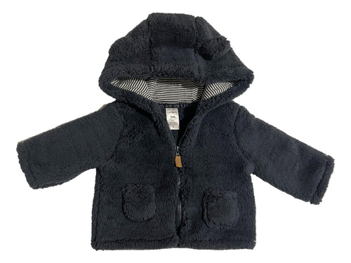 Campera Carters Sherpa Capucha Bebe Abrigo Orignal Importado