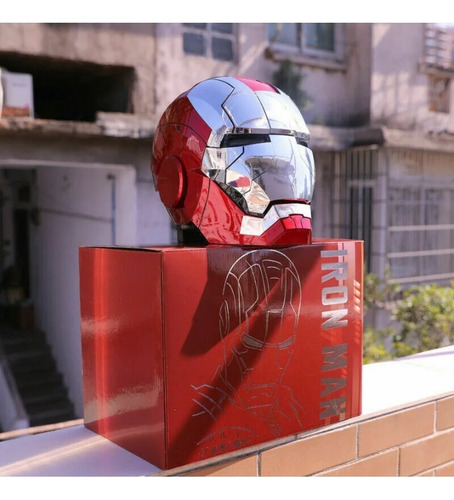 Mascara Iron Man Automatica Control Remoto