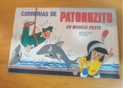 Revista Correrias De Patoruzito N.583 - Abril 1994