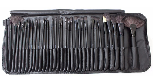 Set 32 Pinceles Maquillaje Profesional Prisma + Estuche