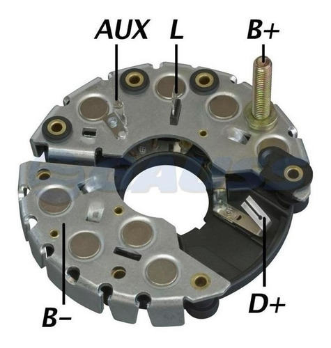 Plaqueta Alternador Ford-fiat Bosch-