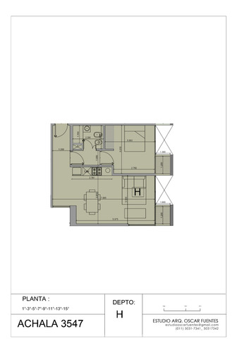Departamento 2 Ambientes Venta Distrito Tecnologico Parque Patricios / Pompeya / Boedo Altos De Achala