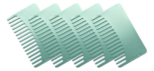 Go-comb - Peine De Viaje Y Pelo Tamaño Cartera - Diente Anch