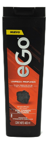  2 Pzs Ego Shampoo Hombre Limpieza Profunda 400ml