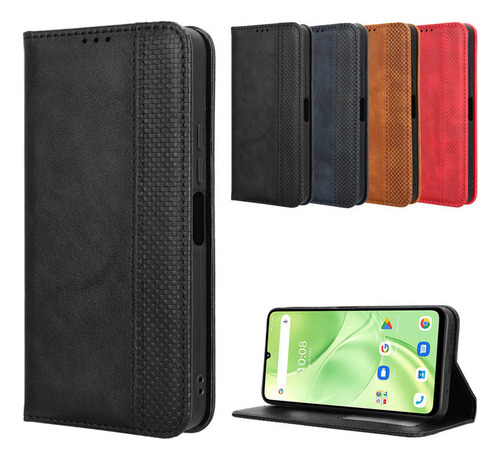 B Funda Para Umidigi G9a T Note 90c Adsorbible Cuero Vaina