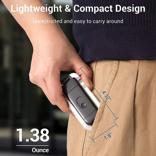 Luz Usb Recargable Con Clip Para Libros, Lectura Que Cuida L