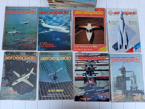 33 Revistas Antiguas Aeroespacio - Precio X Lote