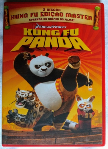Dvd Kung Fu Panda Edição Master C/luva Duplo Original (Usado)