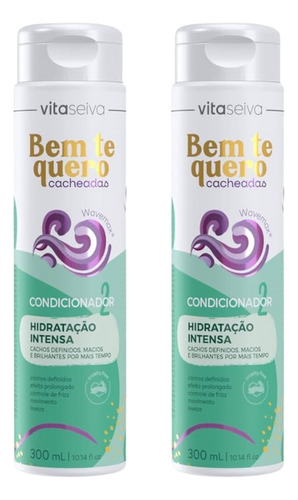 Umidificador De Cachos Vita Seiva 300ml Bem Te Quero - 2un