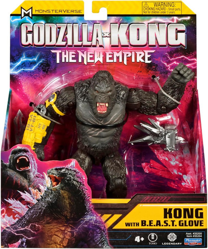 Figura Godzilla Vs Kong -the New Empire Guante Kong 