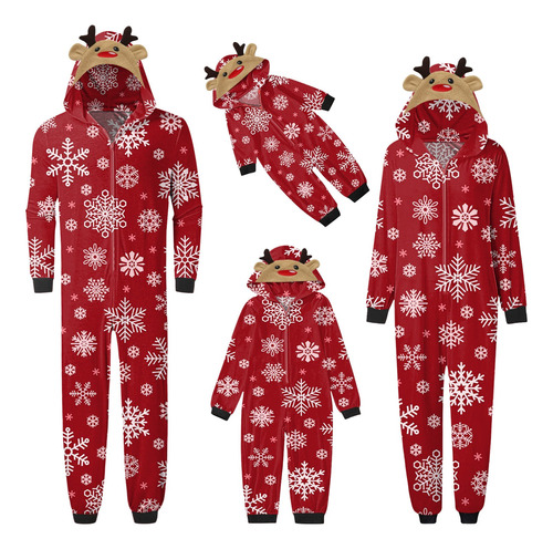 Xiaery Pijama De Navidad For La Familia Divertido Pijama