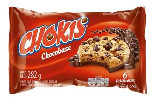 Galletas Chokis Chocolate X6paq