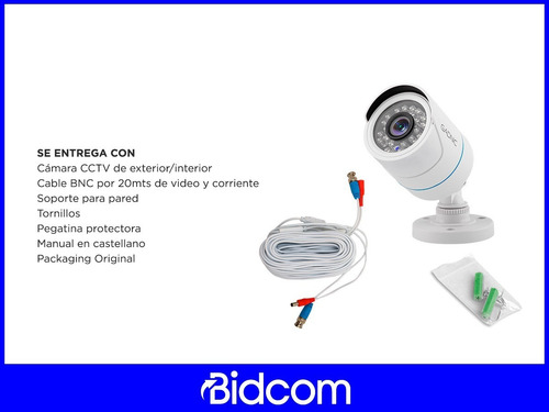 Imagen 7 de 9 de Cámara Seguridad Gadnic Bullet 36 Leds 720p Hd Resistente