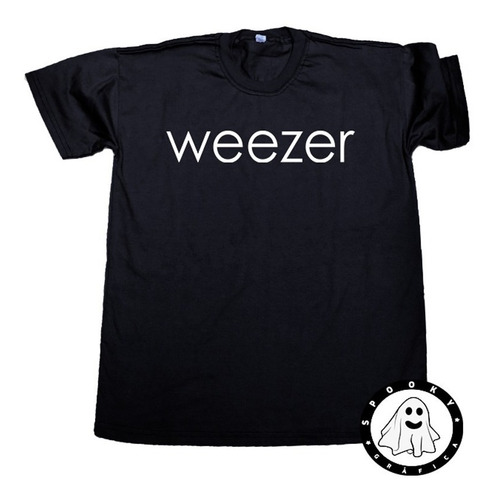 Remera Weezer Logo Unisex Algodón Rock Pop Alternativo