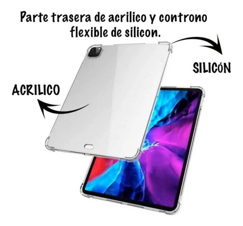 Case Acrigel Para iPad Pro 5ta Generación 12.9 Pulgadas 2021