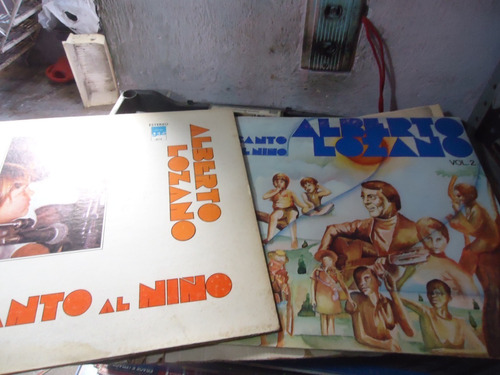 Alberto Lozano Canto Al Niño Vol.1 Y Vol.2 Lp
