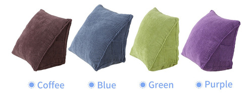 Almohada Triangular Cómoda Almohada De Lectura Con Bolsillo
