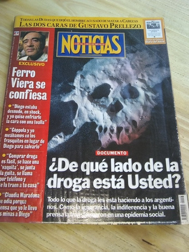 Revista Noticias Cabezas Yabran Pinochet 15 01 2000 N1203