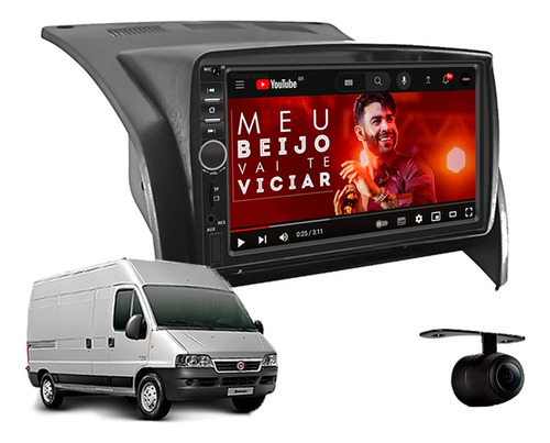 Central Multimidia Mp5 Slim Fiat Ducato 2005 2006 2007 2008