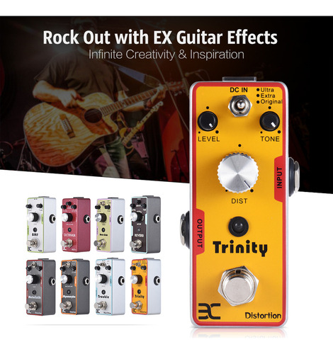 W Pedal De Efeito Eno Auto Tc-61 Bypass True Wah Pedal