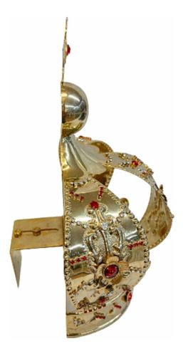 1/2 Corona Para Cuadro (virgen De Guadalupe)