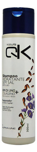  Shampoo Hidratante Semi Di Lino Efeito Liso Kiquis