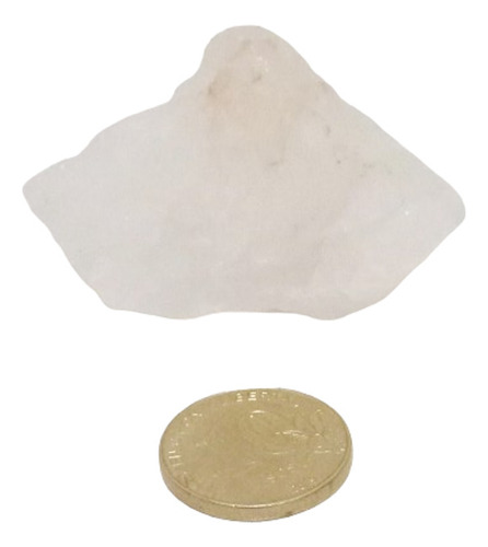 Piedra Cuarzo Blanco Cristal Maestro En Bruto 6 Cm 