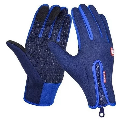 Guantes Térmicos Táctiles Windstopper Touch Azules