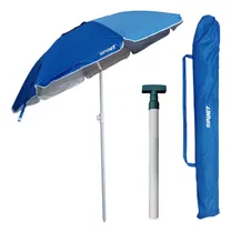 Comprar Sombrilla Reforzada Playa Spinit 2 M Salida Aire Saca Arena