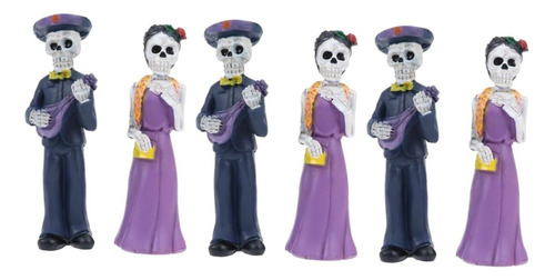 6 Pcs Pareja Adorno Esculturas Figuras Estatuilla Mini