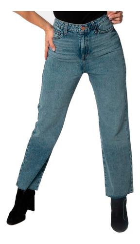 Pantalón Britos Jeans Mujer Mom Azul 024413