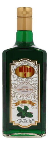 Pack De 4 Crema Wind 4 De Menta Verde 750 Ml