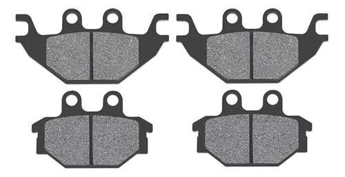 2 Pares Pastillas De Freno Para Kymco Kxr250 Mxu250 Mxu300