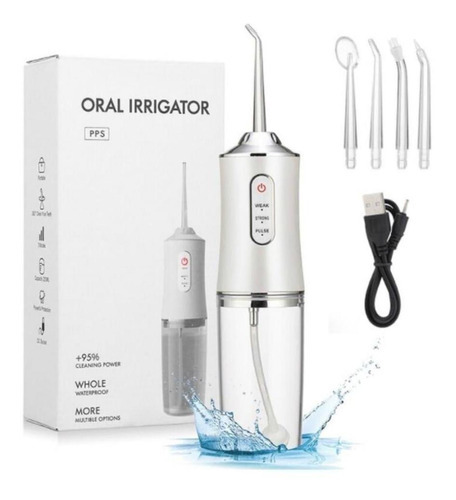 Irrigador Dental Waterpik Portatil Melhor Que Power Jet Cor Cinza-escuro