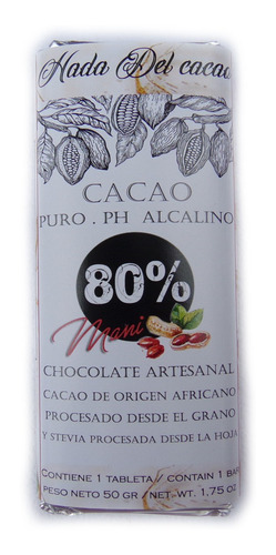 Imagen 3 de 5 de Bulto Cerrado X24 Chocolate 80%