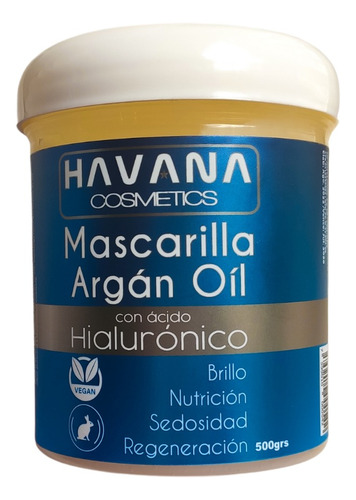 Mascarilla Aceite De Argán Havana Cosmetics