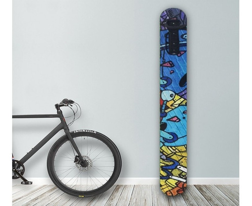 Soporte Bicicleta Pared 30kg Vertical + Tornillos