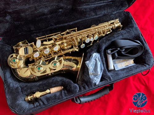 Saxo Soprano Curvo Allora Aasc-503