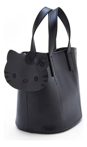 -bolso Tipo Cubo Para Hello Kitty Tote Para Mujer, Portátil-