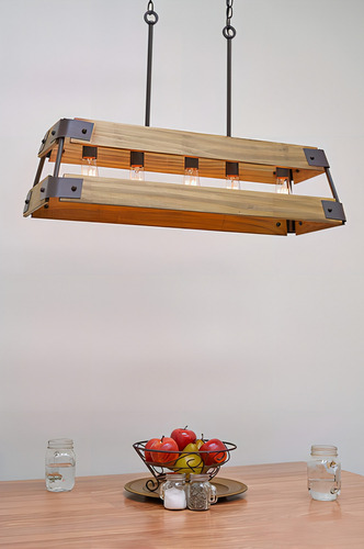 Kira Home Griffin - Lampara De Cocina Con 5 Luces, 34.0 in