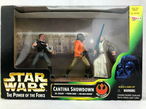 Set Figuras Star Wars Con Base Y Fondo Tipo Diorama