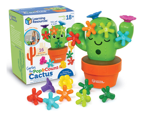 Learning Resources Carlos The Pop & Count Cactus - Juguetes.