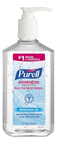 Purell 3659-12 Desinfectante De Manos Instantáneo Avanzado,