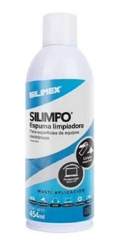 Espuma Limpiadora Silimpo Silimex Pantallas Teclados Pc