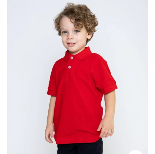 Chemise Escolar Ovejita Rojo Talla 4 6