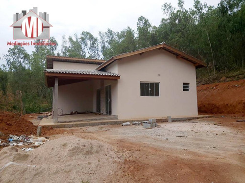 Linda Chácara Com 02 Dormitórios, Piscina, Edícula Gourmet E Lago, À Venda, 5000 M² Por R$ 450.000 - Pedra Bela - Pedra Bela/sp - Ch0789