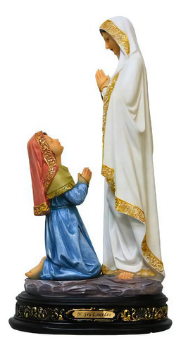 Imagem Nossa Senhora De Lourdes 30 Cm - Resina Premium