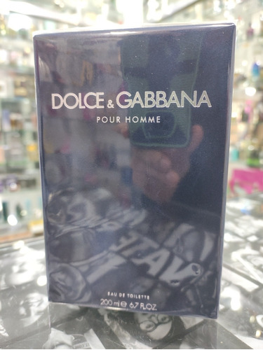 Perfume Dolce Gabbana Pour Homme 200 Ml Original.